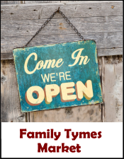 Family Tymes bring you Family Tymes Market!