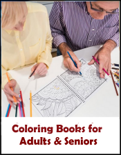 Family Tymes bring you Coloring Books for Adults & Seniors!